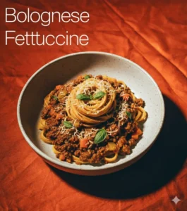 Rekomendasi makanan berat tapi tetap ringan bolognese fettucine
