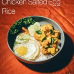 Makanan berat simple chicken salted egg rice