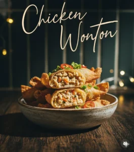 Cemilan enak Chicken Wonton Raneen