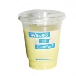 Minuman segar kekinian matcha dengan susu yang creamy